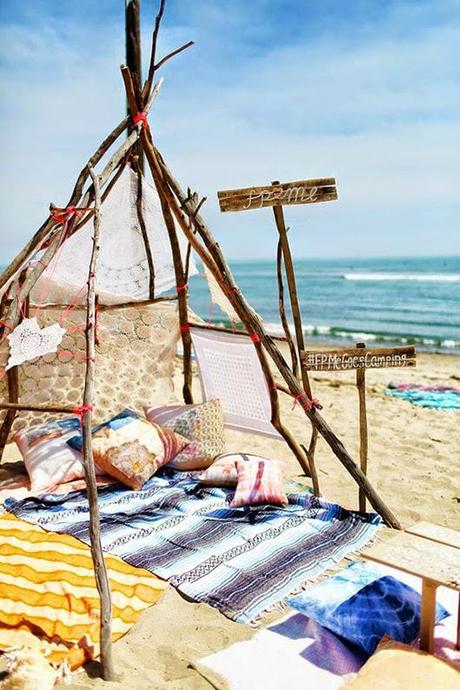 PLANES DE FIN DE SEMANA: UN PICNIC NADA IMPROVISADO EN LA PLAYA