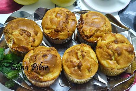 Muffins de manzanas de caramelo (Toffee Apple Muffins)