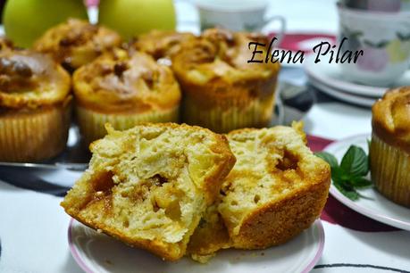 Muffins de manzanas de caramelo (Toffee Apple Muffins)