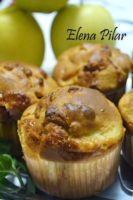 Muffins de manzanas de caramelo (Toffee Apple Muffins)