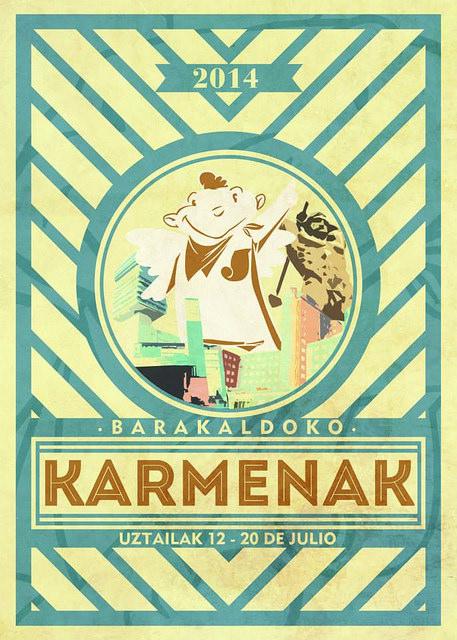 Cartel de Fiestas de Barakaldo 2014