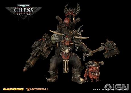 Warhammer 40,000:Chess-Regicide:Ork Warboss