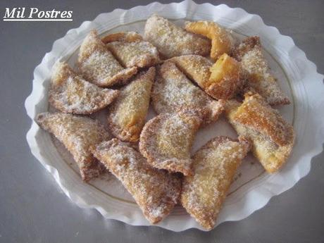 Empanadillas de crema pastelera