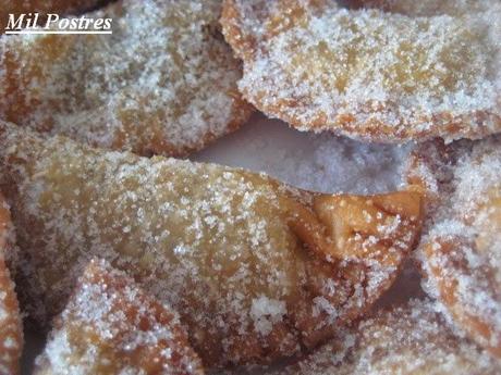 Empanadillas de crema pastelera