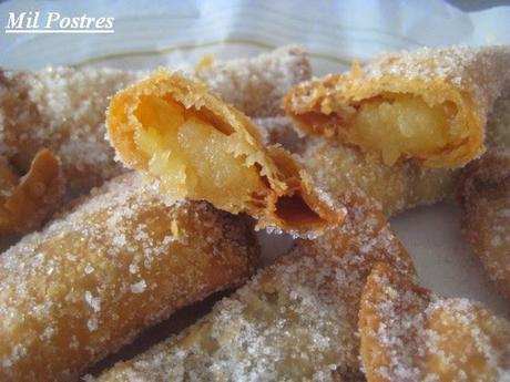 Empanadillas de crema pastelera