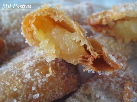 Empanadillas de crema pastelera