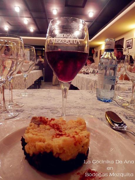 Cena maridaje con Vinos Huerta de Albalá en Bodegas Mezquita