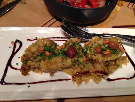 platos restaurante VI cool menú tapas