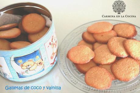 GALLETAS DE COCO Y VAINILLA GALLETAS DE COCO Y VAINILLA