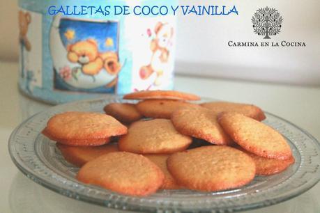 GALLETAS DE COCO Y VAINILLA GALLETAS DE COCO Y VAINILLA