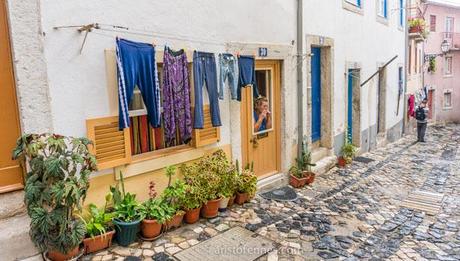 Barrio de Alfama en Lisboa