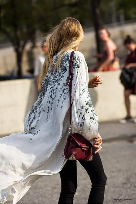 STREET STYLE INSPIRATION; KIMONOS.-