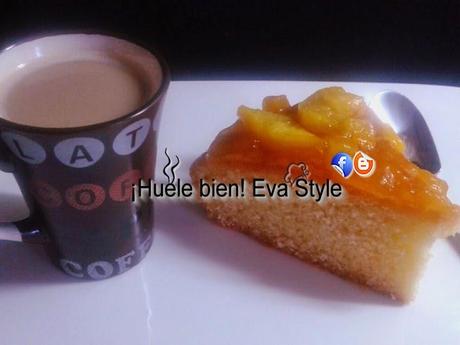 Tarta  de melocotones