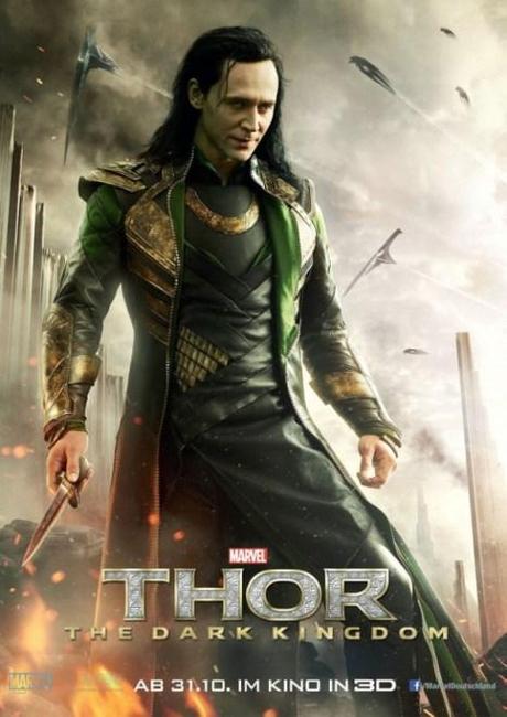Loki en nuevo-póster para Thor El Mundo Oscuro