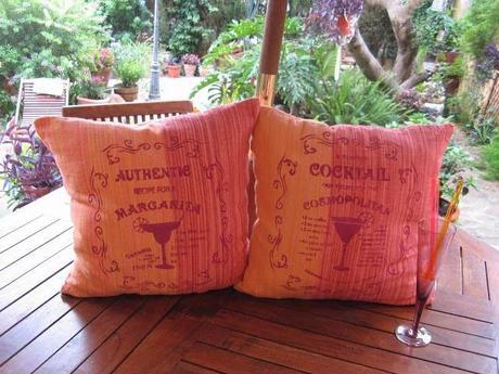 Desayuno veraniego en el jardín