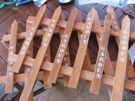 Desayuno veraniego en el jardín