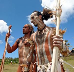 La tradición más común de los pascuenses es realizar ceremonias y ritos ancestrales
