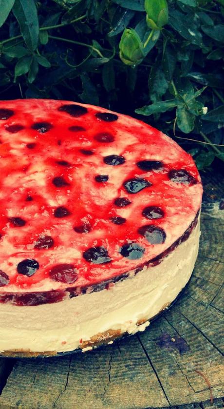 CHEESECAKE DE CEREZAS