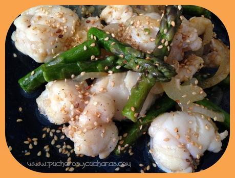 Rape con trigueros Rape con trigueros