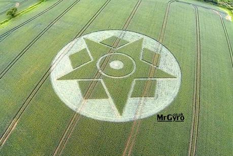 Crop circle reportado el 14 de Junio