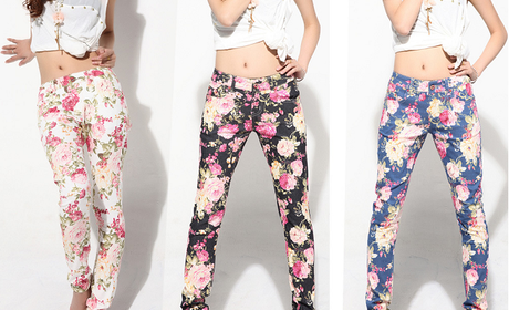 Como combinar prendas con pantalón estampado floral