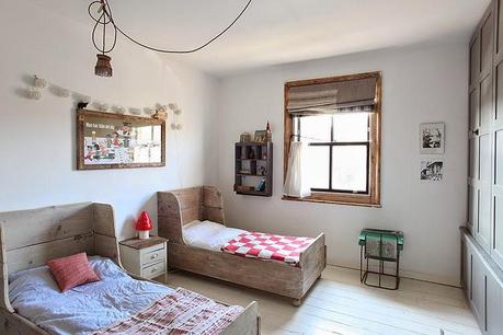 Dormitorios Infantiles Multiples / Rustic Style Bedrooms for 2 or 4