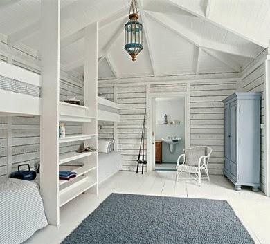 Dormitorios Infantiles Multiples / Rustic Style Bedrooms for 2 or 4