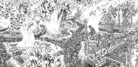 Fragmento de una viñeta de ’La Gran guerra’, de Joe Sacco