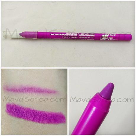 Lápiz de labios morado de Yes Love / Yes Love Purple Lipliner pencil