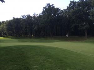 Green del Hoyo 3, con cierto movimiento