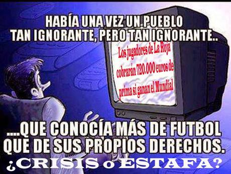 El orgullo de ser español, los toros, el fútbol, la monarquía y la madre que les pario