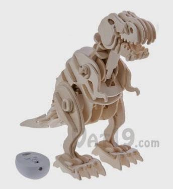 Los dinosaurios de madera de Vat19