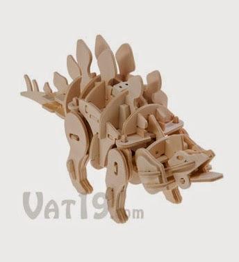 Los dinosaurios de madera de Vat19 - Paperblog