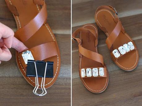 Unas sandalias con abalorios para el verano