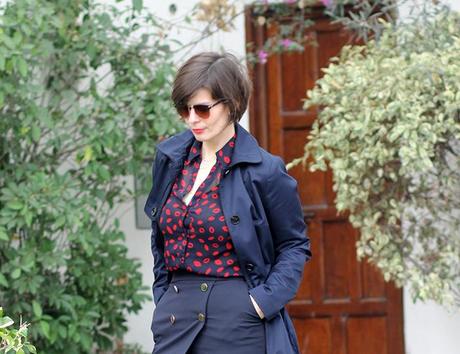 Mis Looks - De azul y rojo