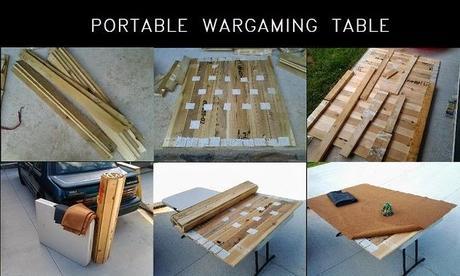 DIY Homemade Portable Wargaming Table
