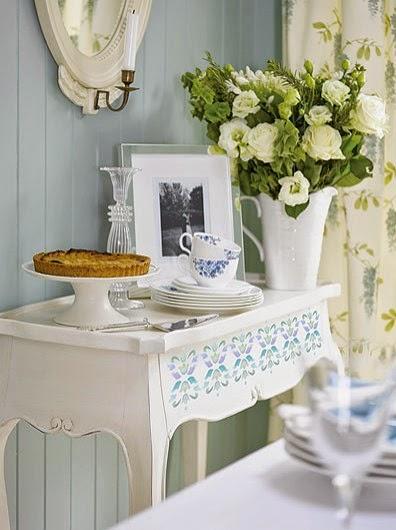 Celestes y Azules Rusticos  /  Rustic Blue and Light Blue