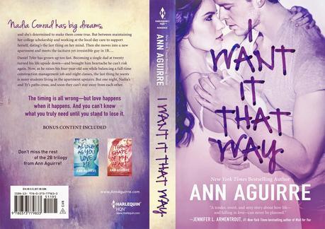 Portada revelada: I Want It That Way, As Long As You Love Me y The Shape of My Heart de Ann Aguirre