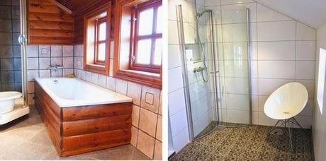 antes y después: reforma total de un baño
