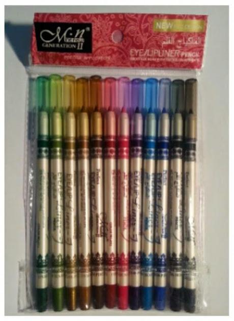 Review pack 12 lápices para ojos y labios de Buyincoins