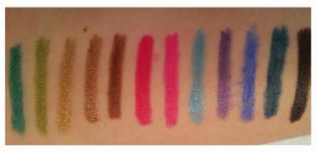 Review pack 12 lápices para ojos y labios de Buyincoins