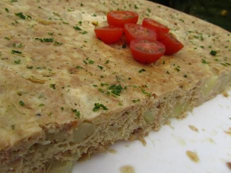 Tortilla de atún y patata