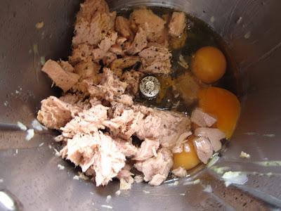 Tortilla de atún y patata