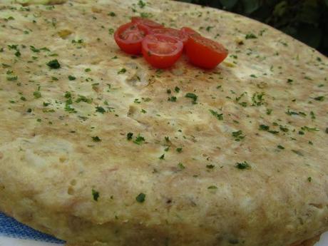 Tortilla de atún y patata