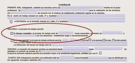 jornada de trabajo contrato temporal