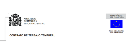 contrato de trabajo temporal