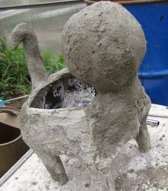 Manualidades para jardines con botellas