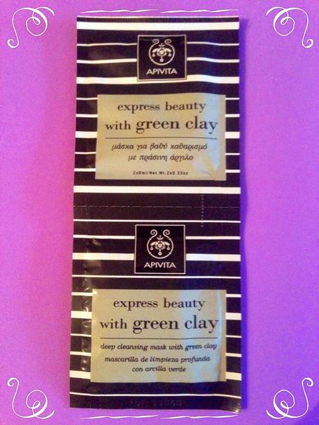 Mascarilla con Arcilla Verde de APIVITA