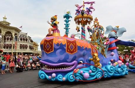 desfile, Magic Kingdom, Disney World, Hiden MIckey