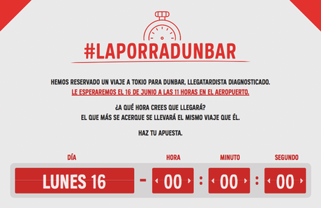 #LaporraDunbar Atrápalo promociones concursos casos exito ejemplo redes sociales facebook twitter turismo marketing llegatardista llegaprontismo